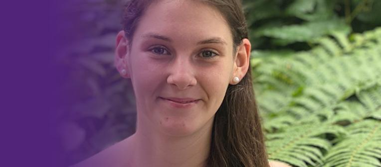 Young woman student