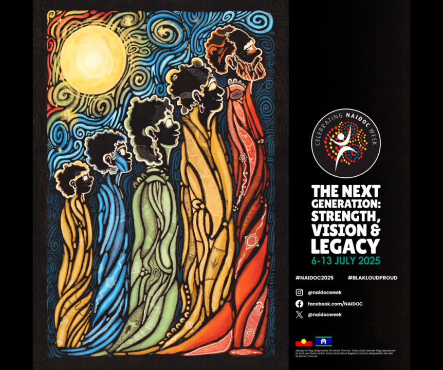NAIDOC 2025 poster tile