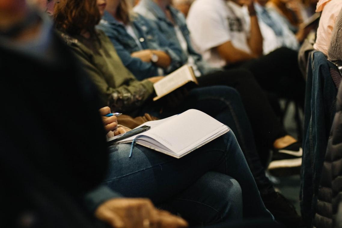 Attendees of a UQ Talks event